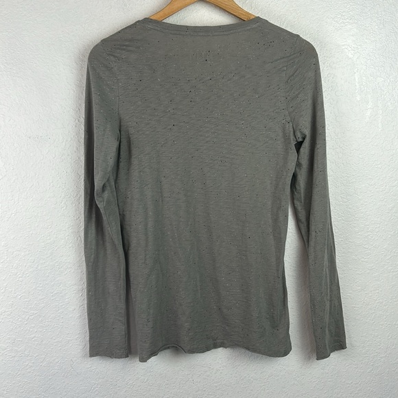 Perfect ATM long sleeve distressed splatter tee S - Picture 7 of 7